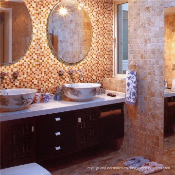 Cuarto de baño Piscina Ceramic Glass Mosaic Tile